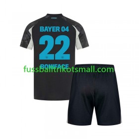 Fußballtrikots Bayer 04 Leverkusen Victor Boniface 22 Kinder 2024-2025 Kurzarm 3rd trikot kaufen